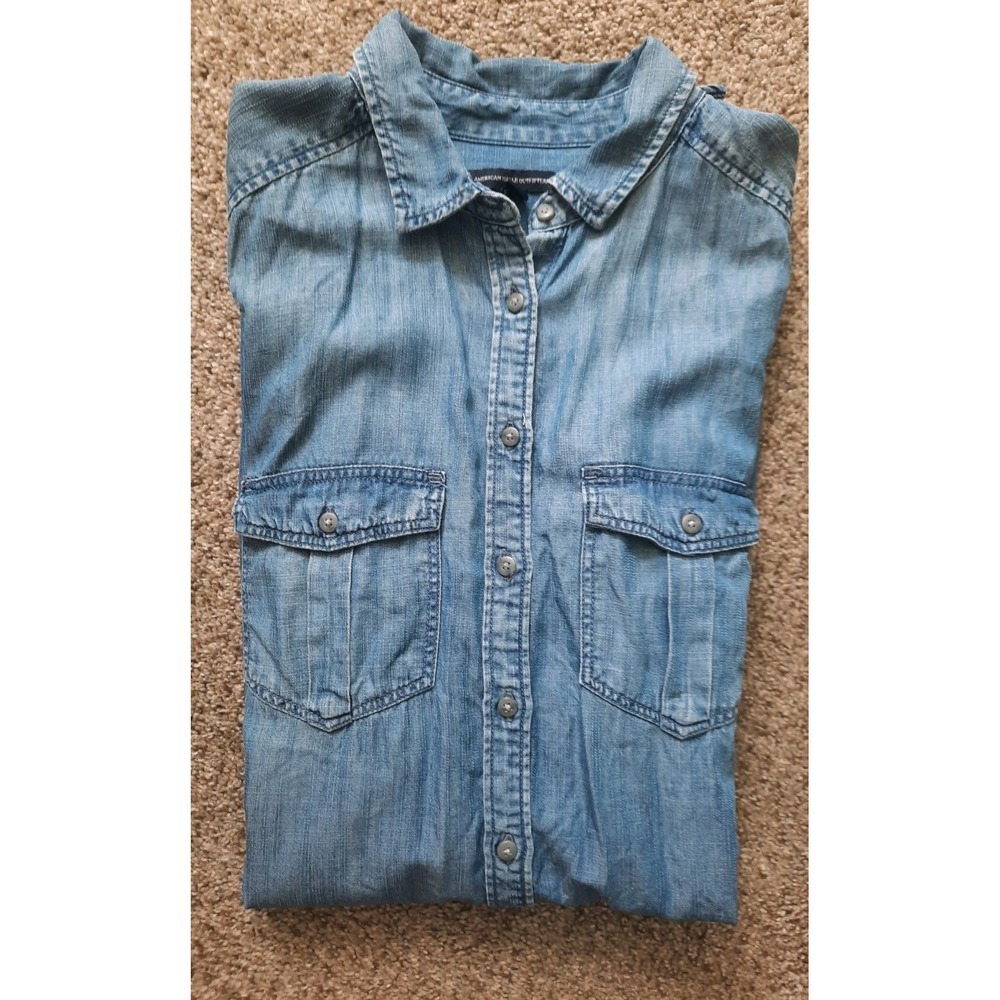 American Eagle Shirt Dress Size Medium Pre-owned